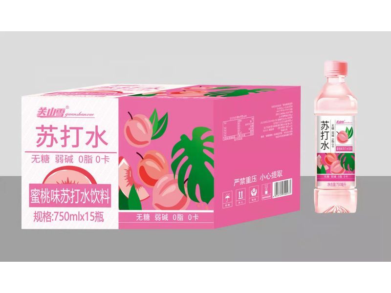 蜜桃味蘇打水